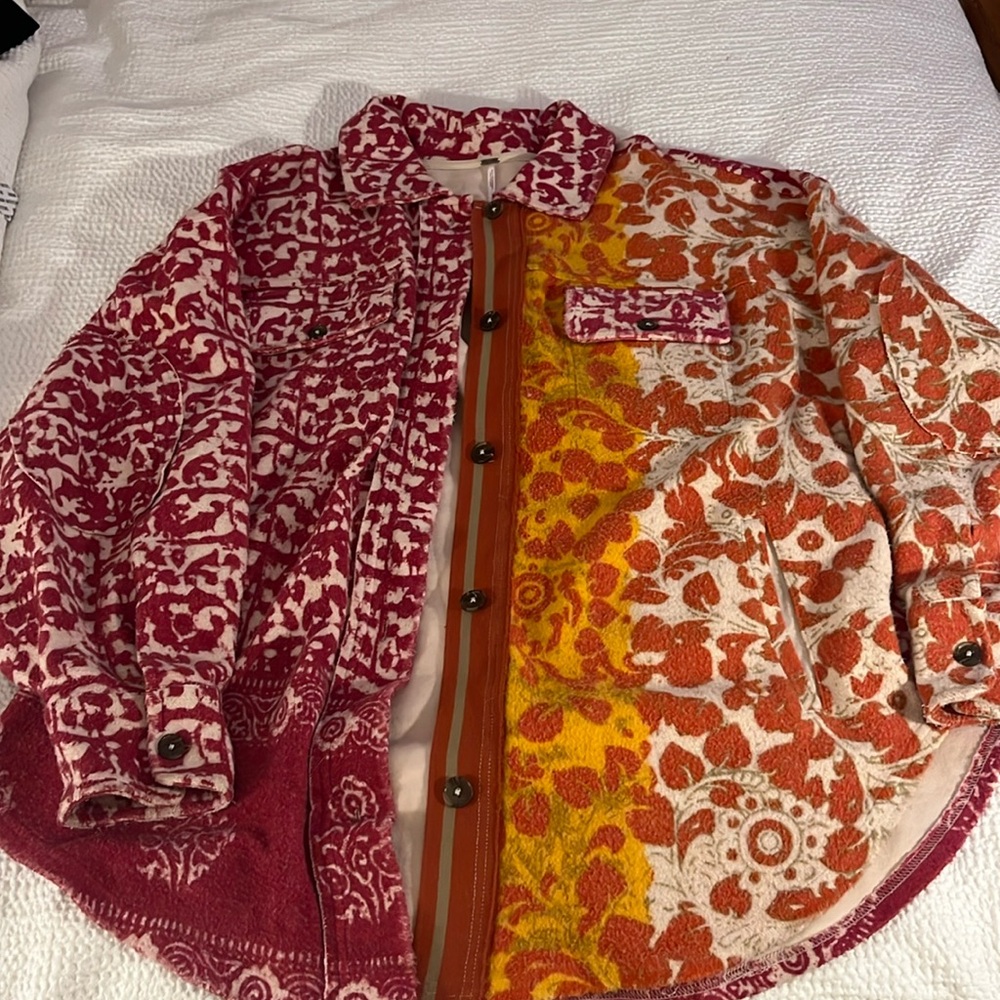 Free People printed jacket